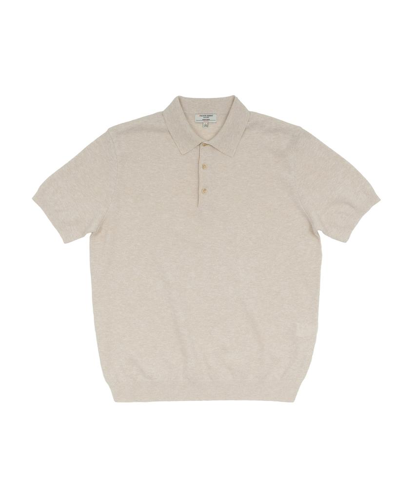 PRODESHIRT Винтажный пике-поло из льна (песок)