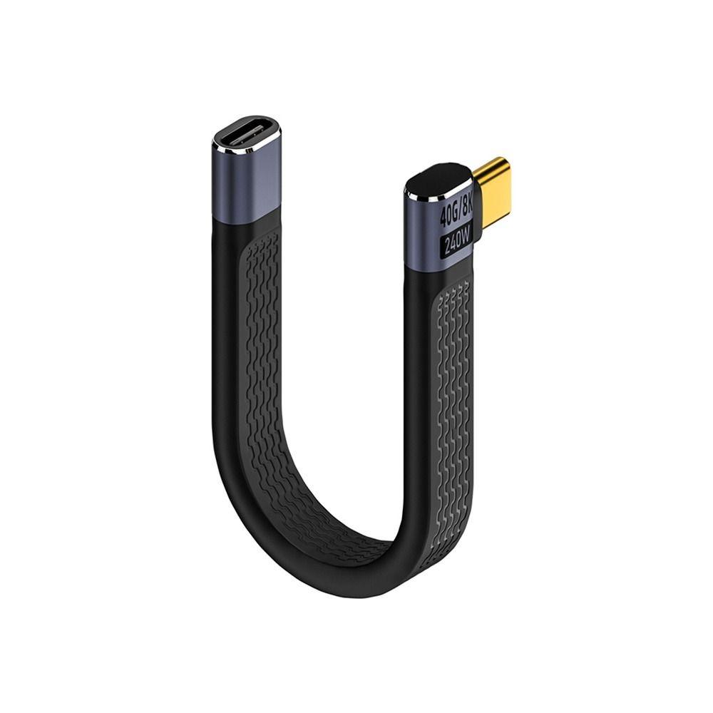 Flexible 40Gbps USB4.0 Cable 8K 60HZ PD 240W Data Cable Professional USB-C to Type-C Cord