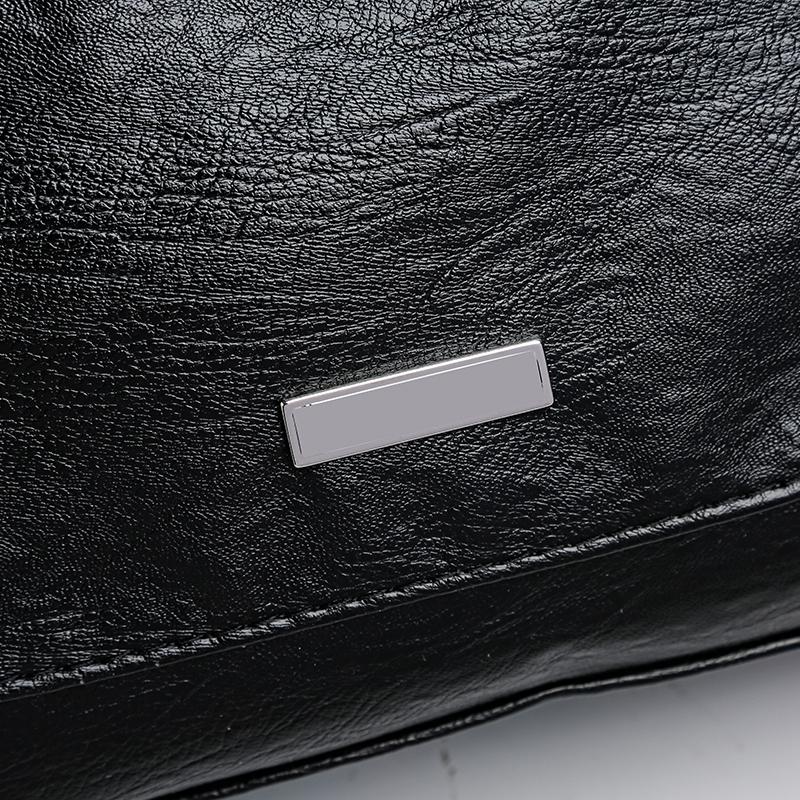 Женская сумка через плечо, большая вместительная мягкая кожаная сумка через плечо, сумка для матери