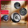 Двойная головка Мини бритва Маленькая летающая тарелка Высококачественная портативная бритва LDE Экран Электробритва