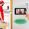 2.4G WiFi Видеодомофон 1080P Умный Уличный Интерком Водонепроницаемая Беспроводная Камера Звонок Звонок Двусторонняя Аудио HD Камера Домофона