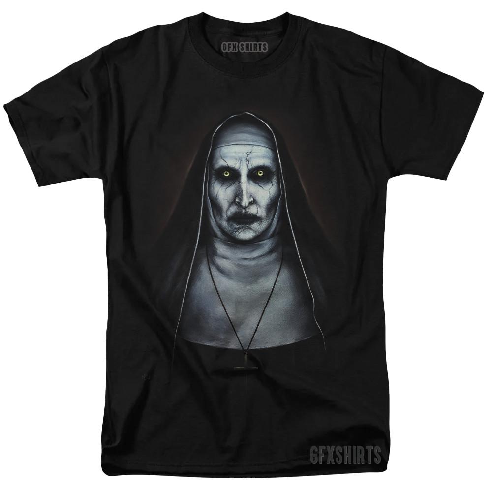 The Nun Conjuring Horror Scary Movie 90s vtg Graphic design T-Shirt Unisex T-Shirt