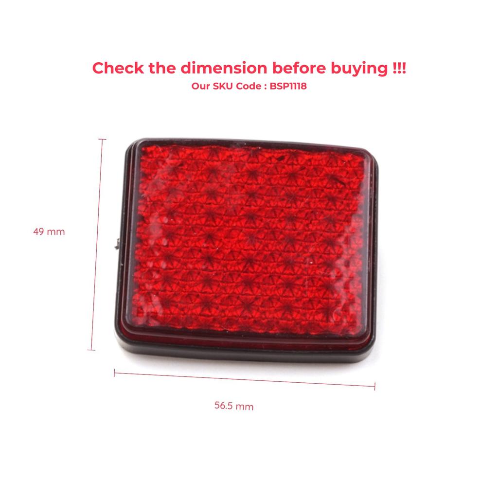 BSP1118 цельнокроеное платье отражатель заднего бампера левый или правый 1348401080 для Fiat Doblo Ducato Peugeot Boxer Citroen перемычка реле