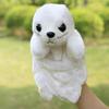 26cm Animal Hand Puppet Soft Cozy Touch Lovely Plush Toys Flexibility Training Interactive Toy Cartoon Sea Lion Doll Hand