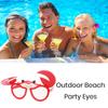 Charming Creative Shape No Odor Funny Glasses Beach Glasses Holiday Party Decorations Party Supplies