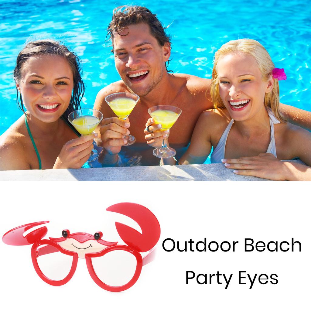 Charming Creative Shape No Odor Funny Glasses Beach Glasses Holiday Party Decorations Party Supplies