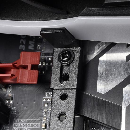 GB-001 Кронштейн для видеокарты с регулируемым рассеиванием тепла, металлический, скрытая поддержка видеокарты GPU