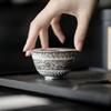 Мастер-Кубок Изысканный Стерлинговое Серебро Серебряный Пейзаж Мастер-Кубок Керамический Китайский Домашний Чашка для Чая Чашка для Чая Набор для Чая