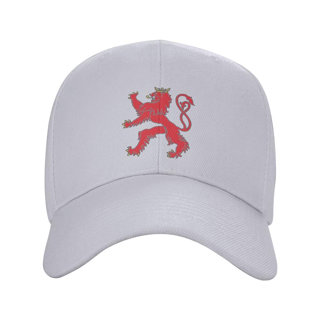 Roude Liw Red Lion Casual Baseball Cap Spring Trucker Hat Sunscreen Hunting Camping Hip Hop Hats Unisex Women Baseball Caps