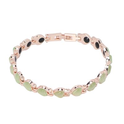 Титановый стальной магнитный браслет женский модный изысканный магнитный терапевтический браслет подарок для