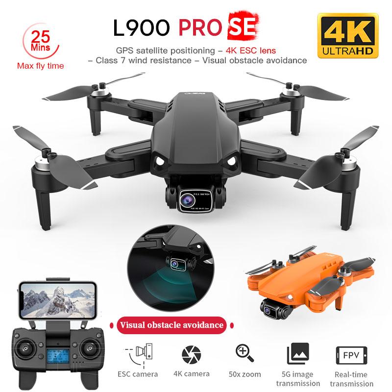 2024 New L900 Pro SE Drone GPS 4K Professional 5G Wifi FPV Camera 360° Obstacle Avoidance Brushless Motor RC Quadcopter Mini Drone Toy