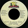 7inch Record LOUIE CULTURE - Salute To Ghetto Youth NONE Mad House 1995 Jamaica Reggae, Ska & Dub Used