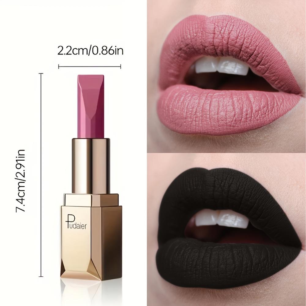 Waterproof & Sweatproof Matte Lip Liner - Long-Lasting Non-Stick Formula with Plant Squalane, Gradient Brown To Red Shades for Valentine's Day