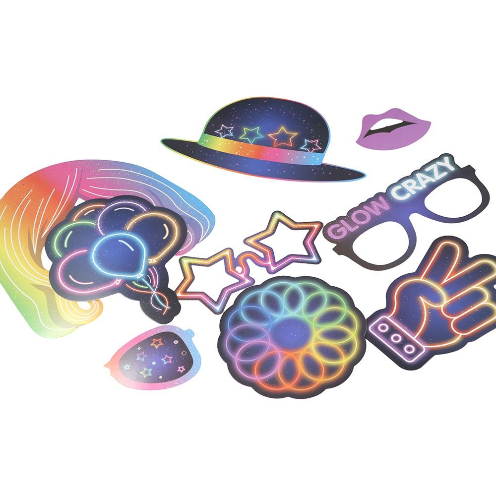 Gift Glow Hat Glow Theme Party Photo Props Photobooth Accessories For Birthday Party Supplies