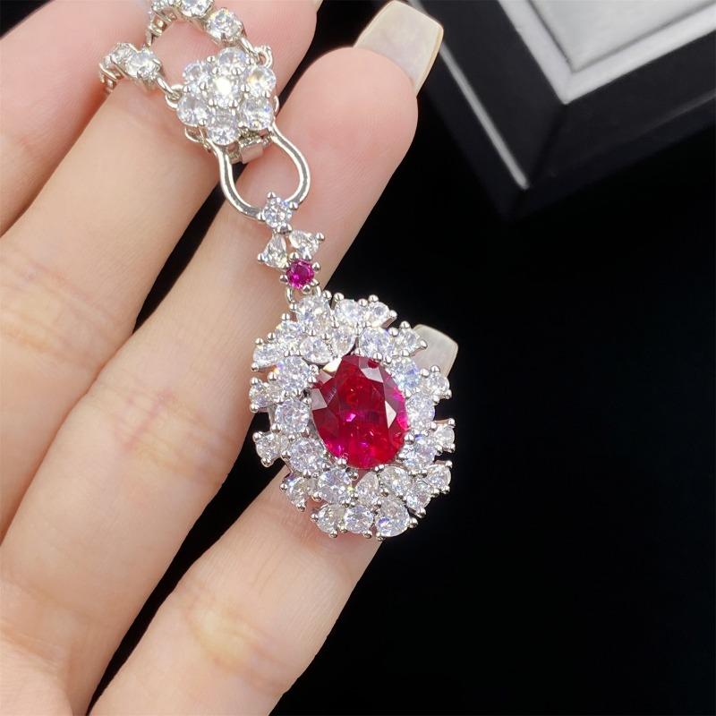 Sace Gems Классические кольца из медного сплава с цирконием, серьги, кулон, ожерелье, комплекты ювелирных изделий, подарки для свадебной вечеринки