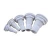 Marine Boat Abs Plastic Thru Hull Fitting Connector For 5/8, 3/4, 1 Inch Hose Boat Drain Bilge Pump Plumbing Fittings