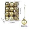 Small Bauble Hanging Tree Pendants Christmas Tree Decoration Christmas Tree Balls Christmas Ball