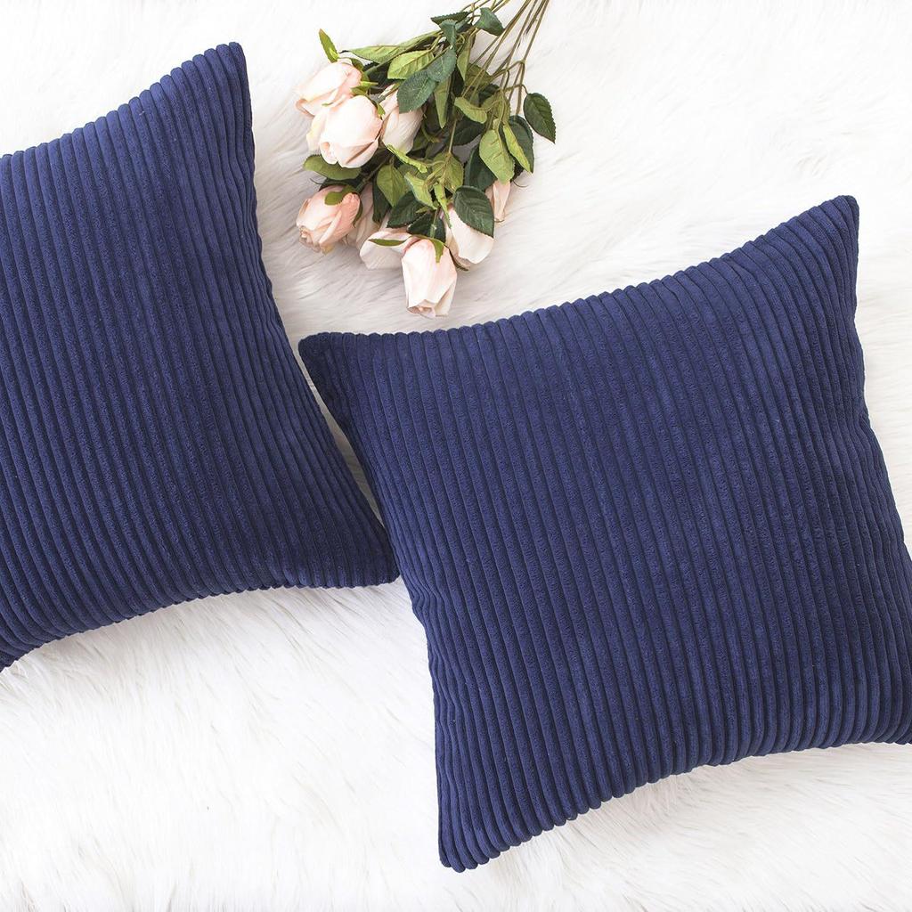 Чехол для подушки Nordic Solid Color Cordour в полоску