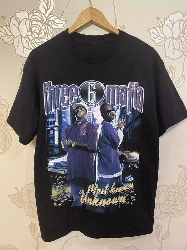 Three 6 Mafia Tshirt Three 6 Mafia Must Known T shirt All Size S to 5XL KK153