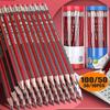 100/50/30/10PCS School Students Writing Stationery Wooden Pencil HB Pencil with Eraser Children's Kids Study Drawing Pencil Pen