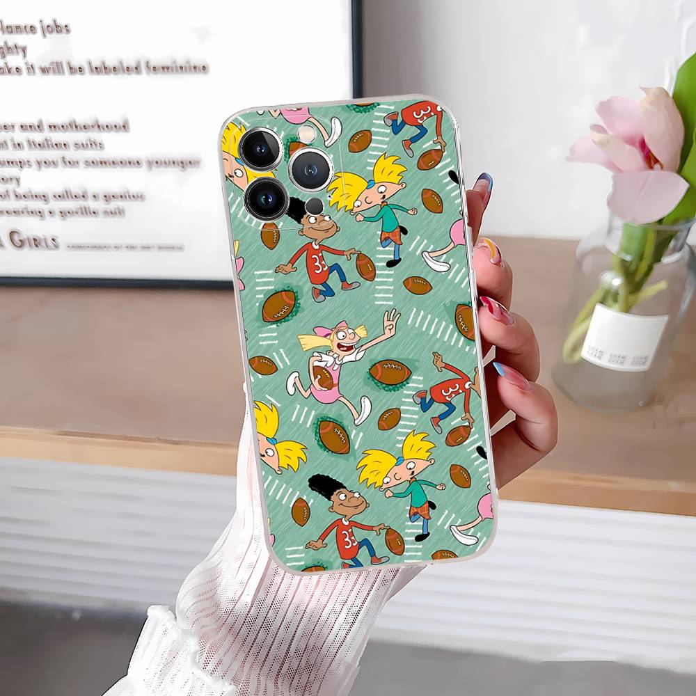 Привет A_Arnolds Мультяшный Чехол Для IPhone 17 16 16e 15 14 13 12 11 Pro Max Mini Plus