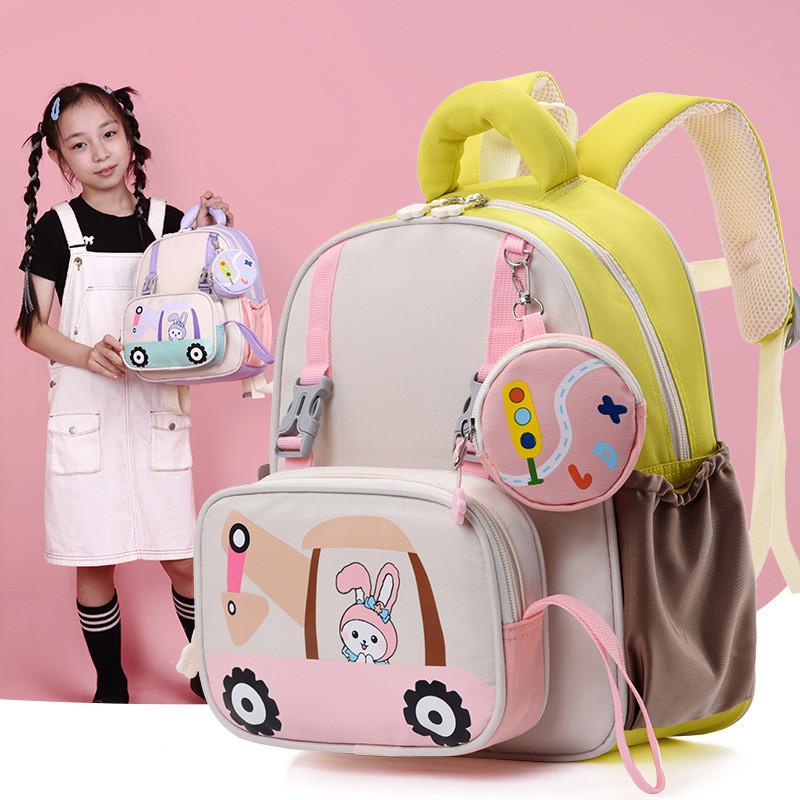 New 2024 Lightweight Kids Backpack For Kindergarten Cute Cartoon Design For Boys And Girls