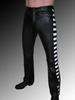 Genuine Trousers Biker Stylish Black Designer Soft Lambskin Handmade Leather Pants Men