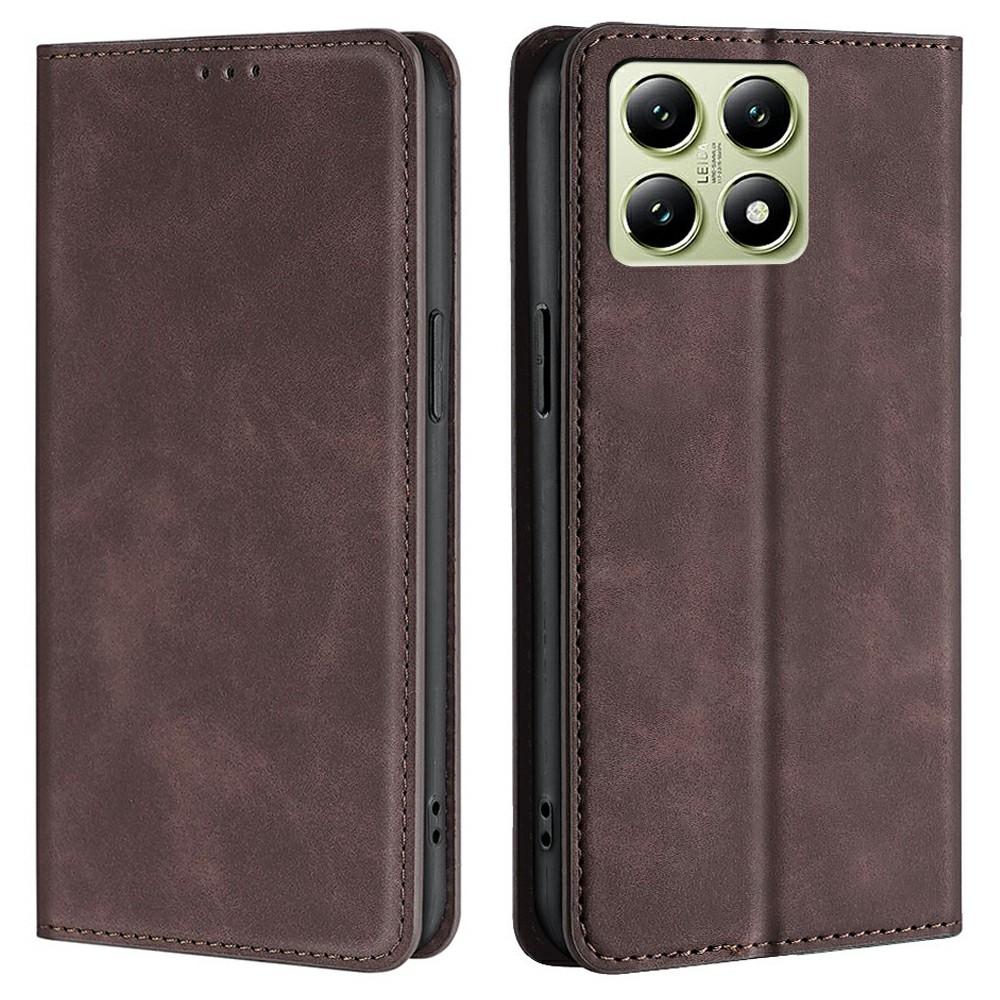 Чехол-кошелек с держателем для карт из ПУ-кожи с магнитной застежкой для Xiaomi 14T