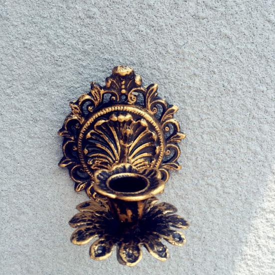 Винтажный настенный подсвечник Настенный подсвечник Гостиная