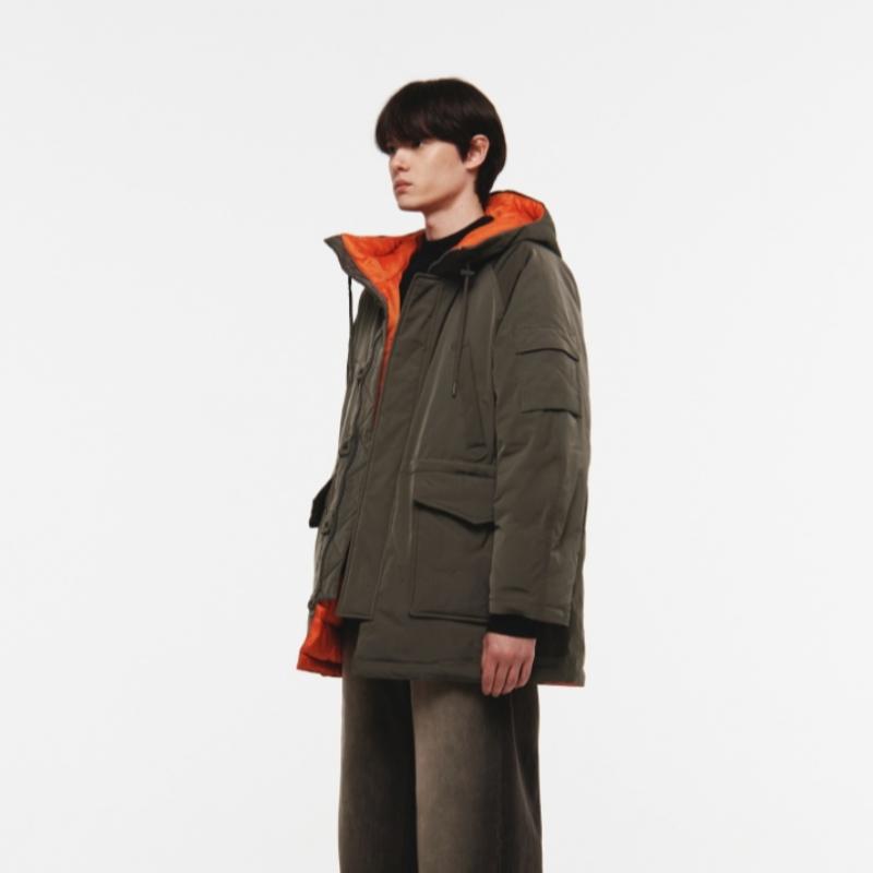 Kangol Retrocore N3b Down Parka 9582 Dark Khaki