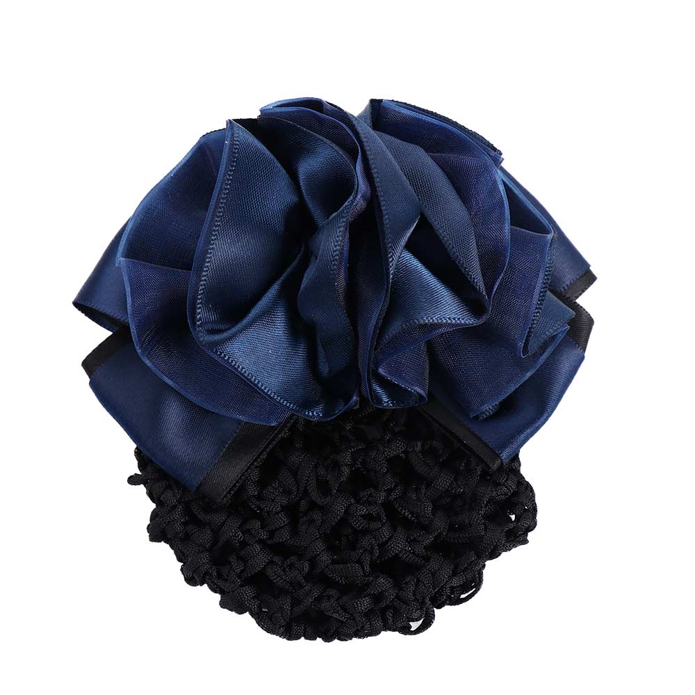 Hair Accessories Sweet Hotel For Girls Hair Clip Female Hairgrips Cover Net Floral Spring Clip Ponytail Clip Korean Bun Snood