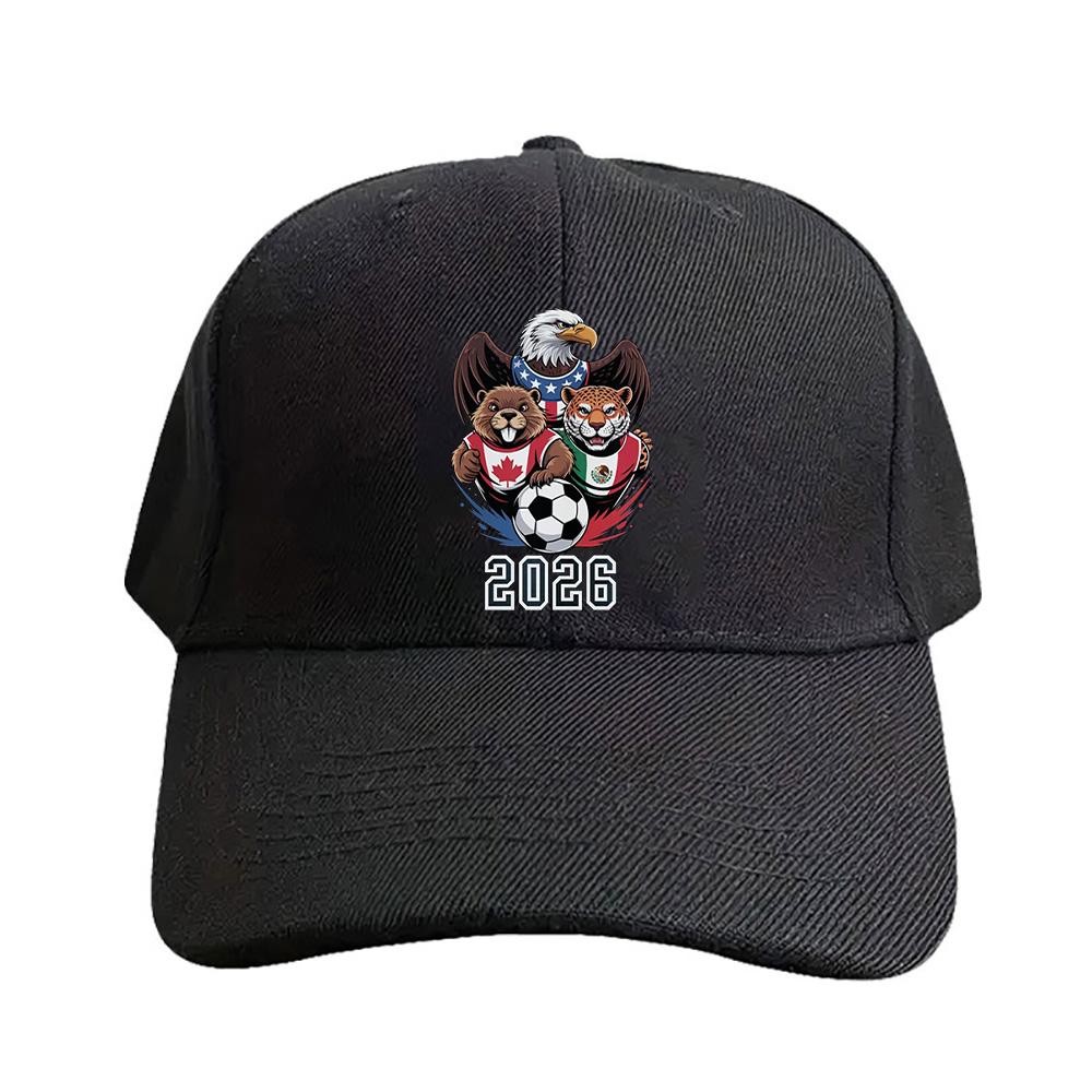 USA Mexico and Canada Baseball Cap Woman Man Adjustable Trucker Cap Adult with Curved Brim Casual Hat football fan