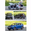 1:24-масштабная модель автомобиля из сплава X5 с имитацией звука и света, отлитая под давлением игрушечная машина-внедорожник для мальчиков, коллекция украшений, подарок