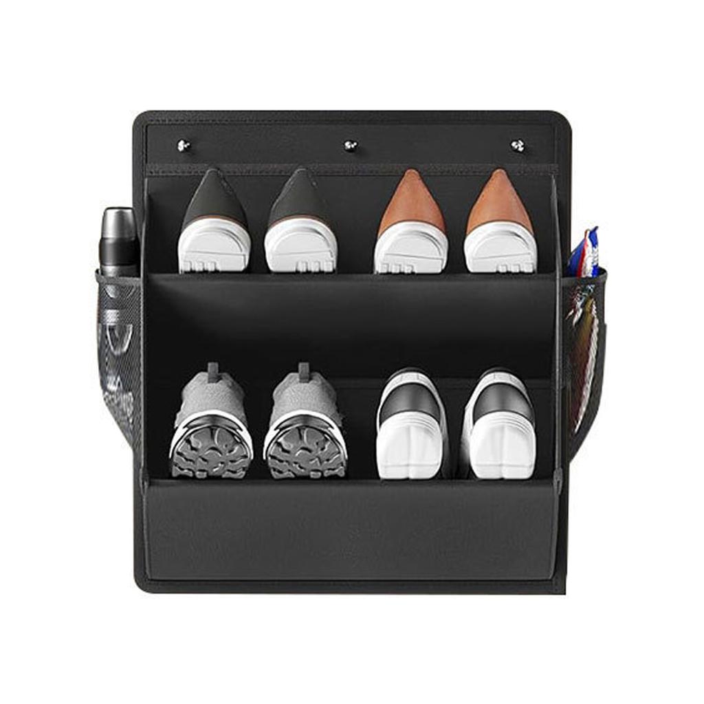 Campers Wall Mount Shoe Organizers With Adhesive Tape for Space Saving Door Storage and Multipurpose Home Organization