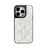 Применимо к чехлу для мобильного телефона iphone16 Корейский узор из кожи щенок-сердечко Apple 15/14 защитный чехол 13 нишевый продвинутый