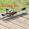 Fishing Rod 1.8M-2.7M Spinning Rod Casting Rod Portable Ultralight Fishing Pole Carbon Fishing Pole