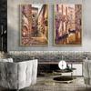 Classical Venice City Landscape Canvas Paintings Digital Print Scenery Posters And Prints Home Decor Pictures For Living Room Background