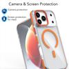 New Transparen For Magsafe Magnetic Phone Case For iPhone 17 Pro Max 17Pro 17Air 12 13 14 15 16 Pro Max 16e Shockproof Cover