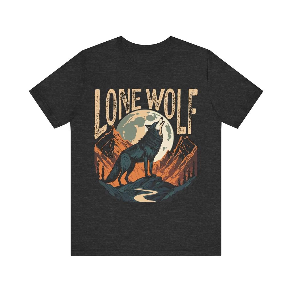 Lone Wolf Cotton T Shirt
