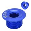 CANSUCC M20   Crank Cover Screws Corrosion Resistant Aluminum Alloy Crank Cover Screw  