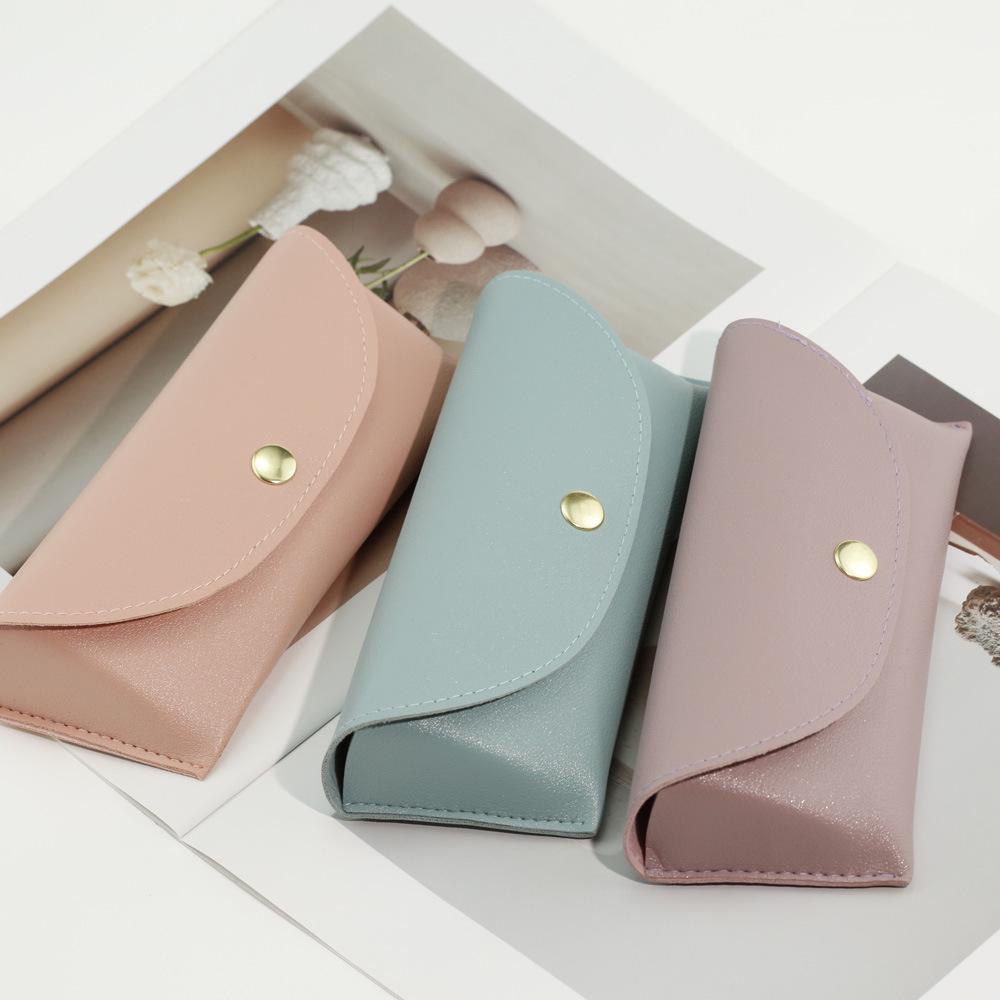 Ретро Литературный Мягкий Кожаный Чехол для Очков - Скидка для Новичков, Многоцветный Портативный Стиль