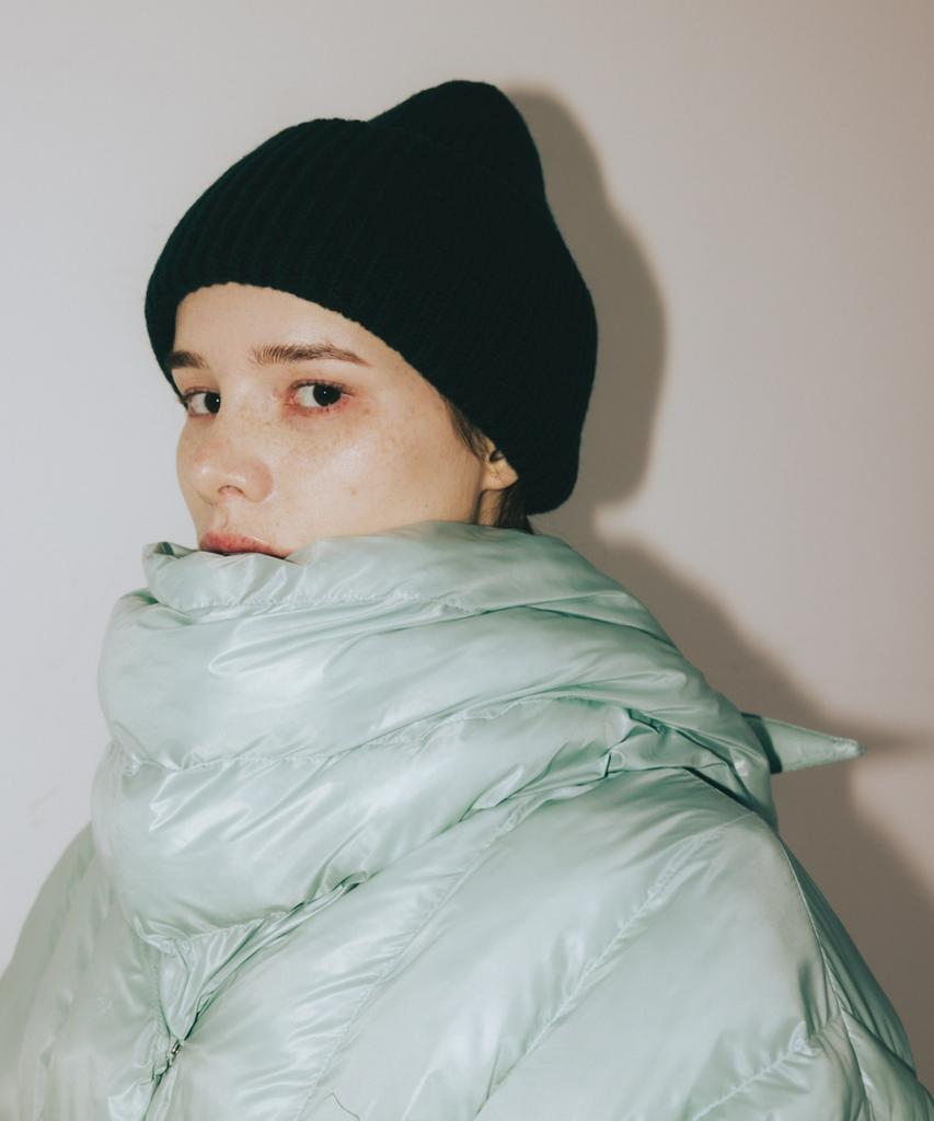 Graenn [Free Gift Included] Oversized Eco Padded Jumper_Green Haze