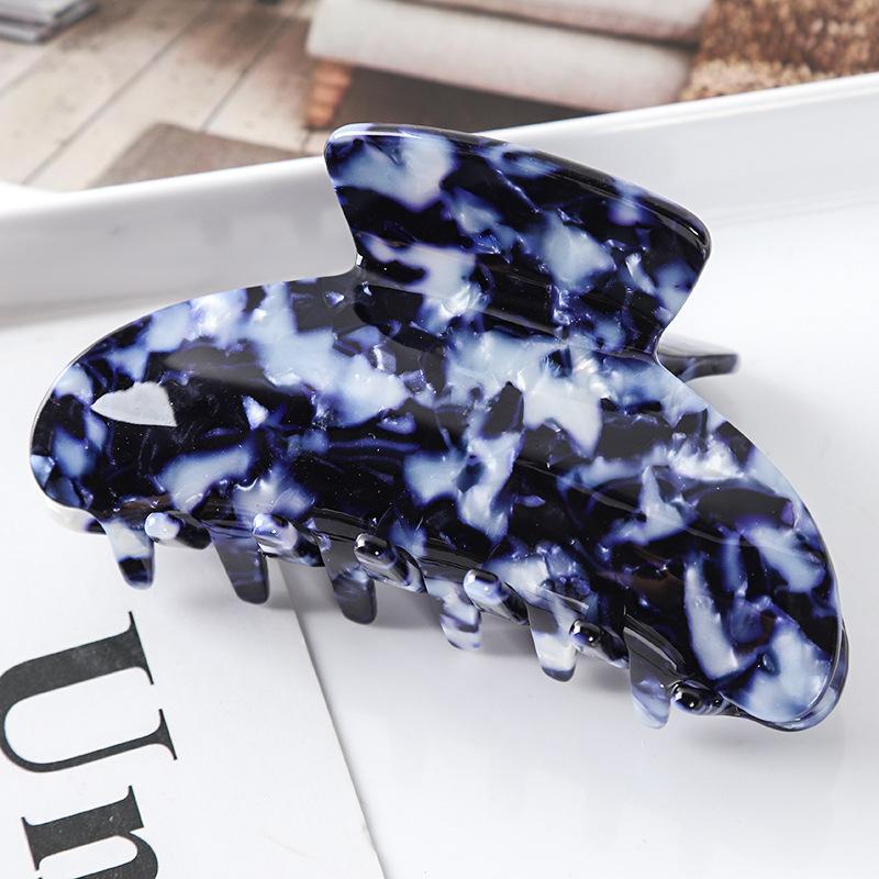 Large Acetate Acrylic Hair Claws Leopard Print Hairpins Hair Clip Women Geometric Hair Clamp Crab for Girl Hair Accessories Headdress