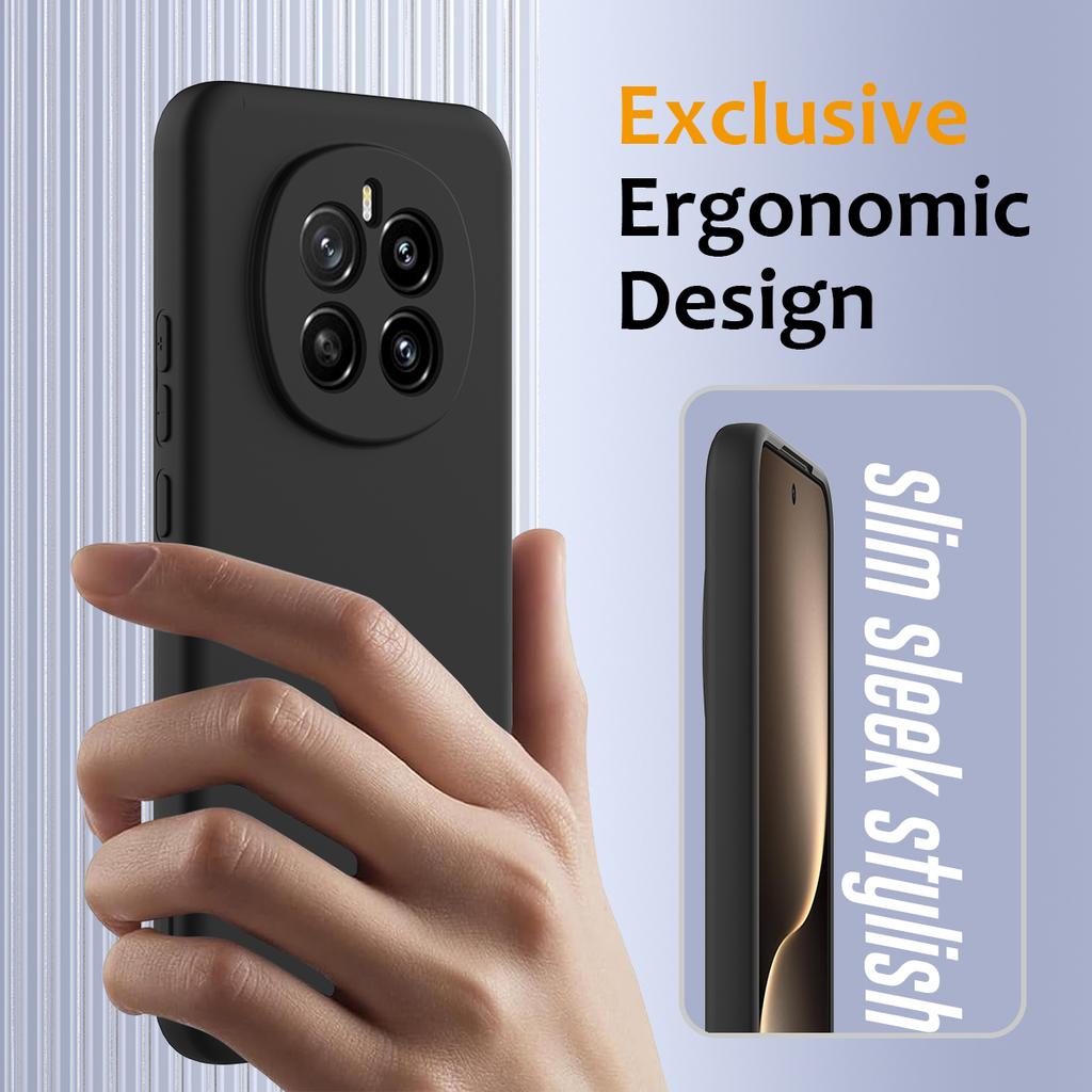 For Honor Magic7 5G Case Compatible with MagSafe Anti-Drop Liquid Silicone Phone Cover