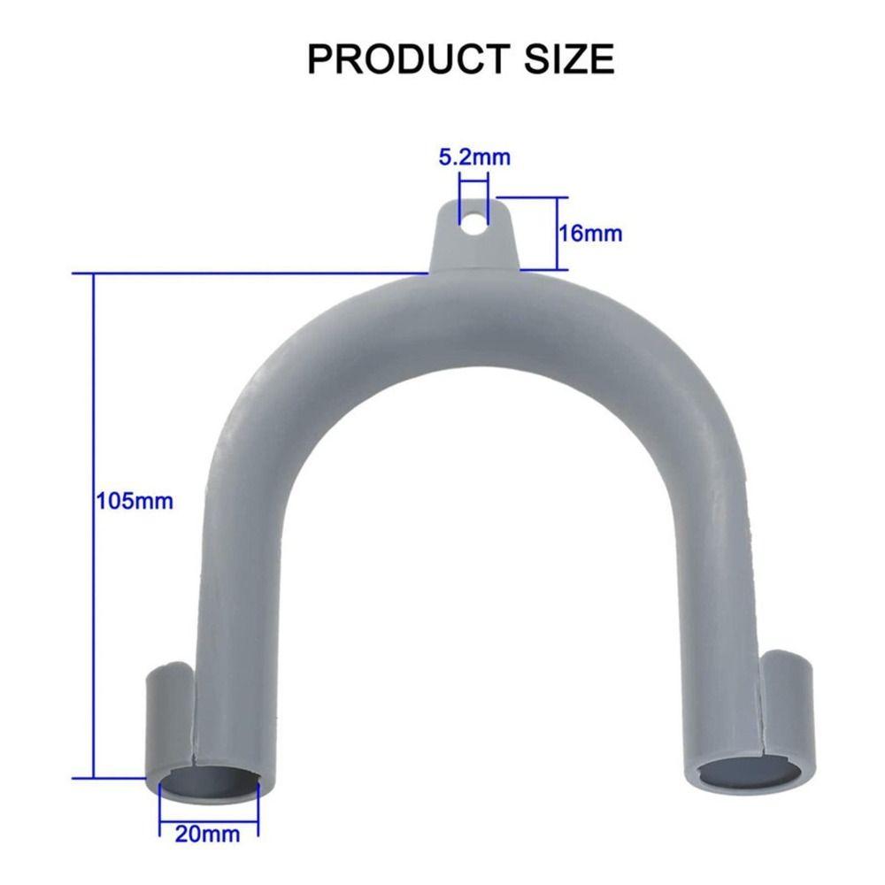 Replacement Parts Washer Drain Hose Holder Universal U Shape Bracket New Fixing Thin Tube Hook