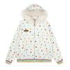 Unisex Vintage Streetwear Hooded Sweatshirt With Colorful Star Print Loose Fit Long Sleeve Pullover