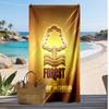 Nottingham Forest FC Personalized Printed Beach Towel Soccer Logo Support Custom Name Text Absorbent Towel For Sport Travel Special Gift