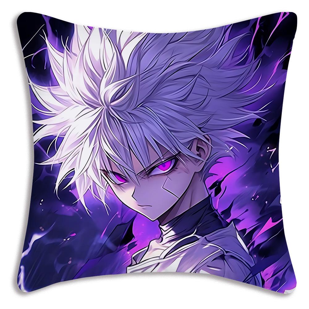 Аниме Для h-Hunter X HunterS Наволочки Мультяшные Диван Декоративные Домашние Двусторонние Печать Короткий Плюш Милая Наволочка