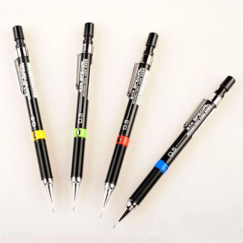 Металлический 0,5/0,7 мм автоматический карандаш для эскизов механические карандаши студенческий механический карандаш