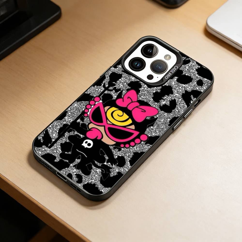 Y2K Hysteric M-Mini Чехол для телефона для iPhone 17,16,15,14,13,12,11 Plus,Pro Max,XS, Цветной Серебристый Чехол для телефона Funda Cover